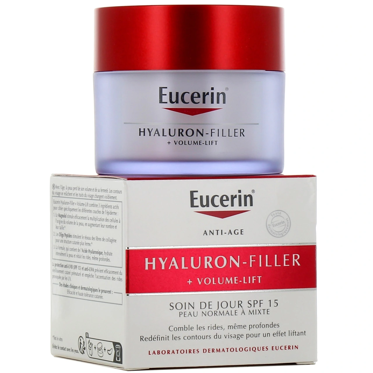 Eucerin Hyaluron-Filler Volume Lift SPF15 Soin de jour - Hyaluron-Filler
