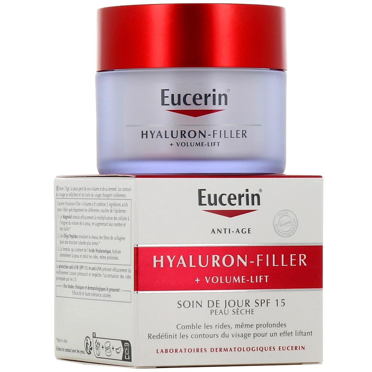 Eucerin Hyaluron-Filler Volume Lift SPF15 Soin de jour - Vue 4
