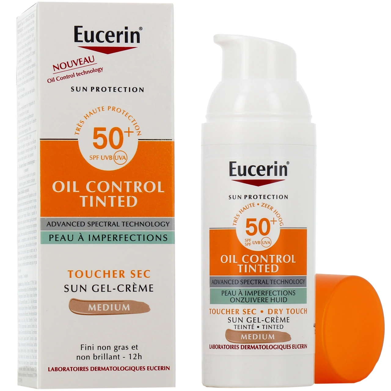 Eucerin Oil Control Gel-Crème Solaire SPF50+ - Vue 4