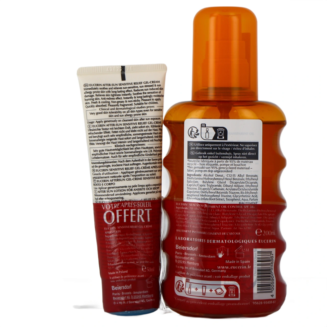Eucerin Oil Control Spray Solaire Transparent SPF 50+ - Vue 6