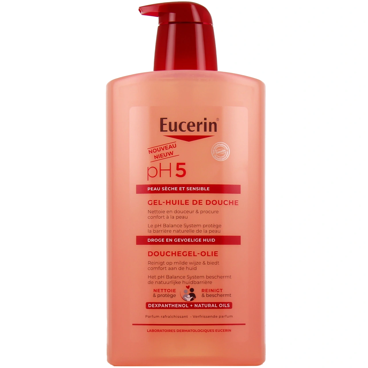 Eucerin pH5 Gel Huile de douche - Vue 4