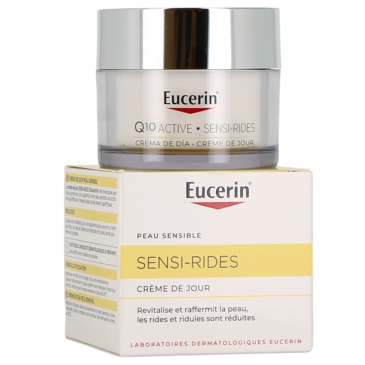 Eucerin Sensi-Rides Soin de Jour Anti-Rides Peaux Sèches - Eucerin