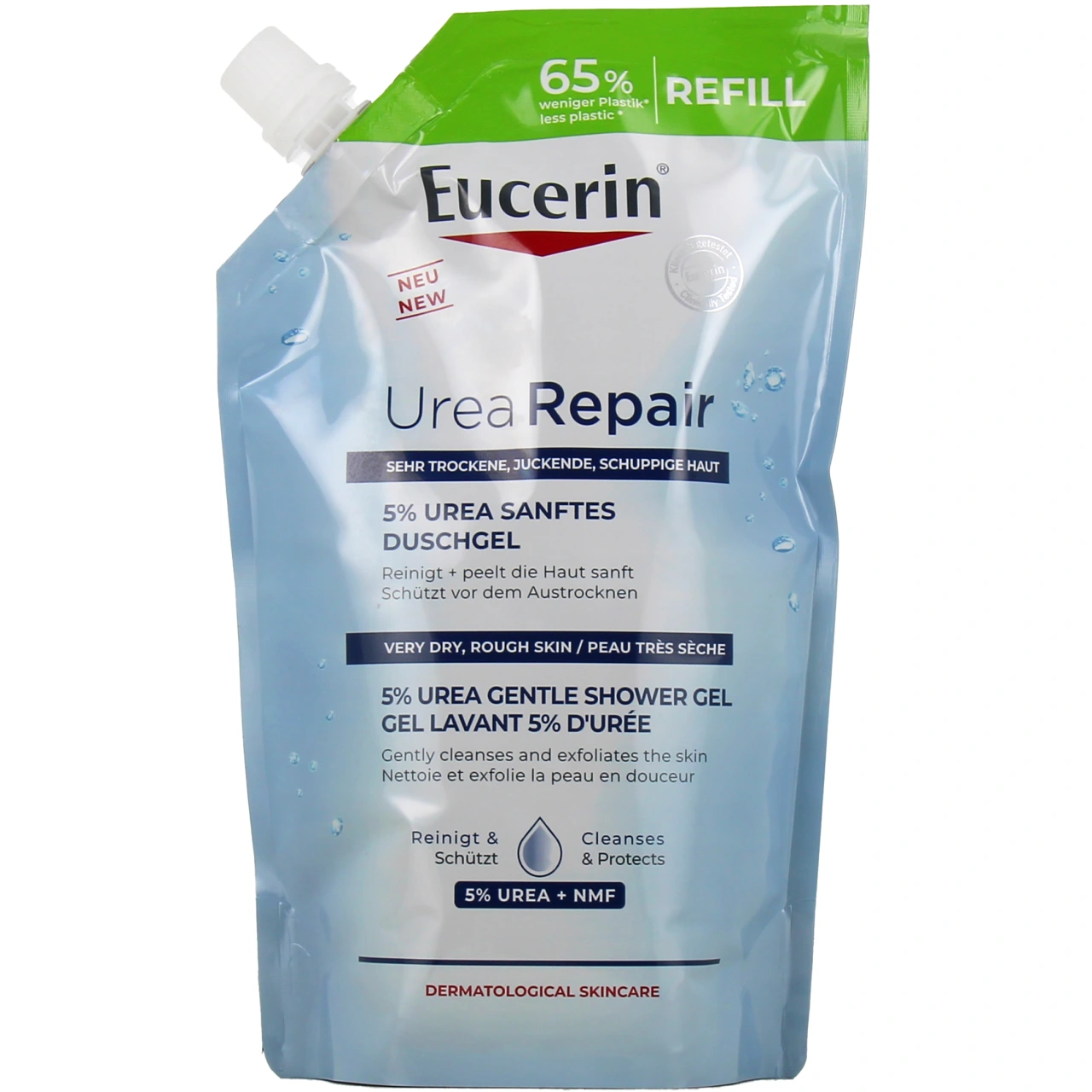 Eucerin UreaRepair Gel Lavant 5% d'Urée - Vue 4