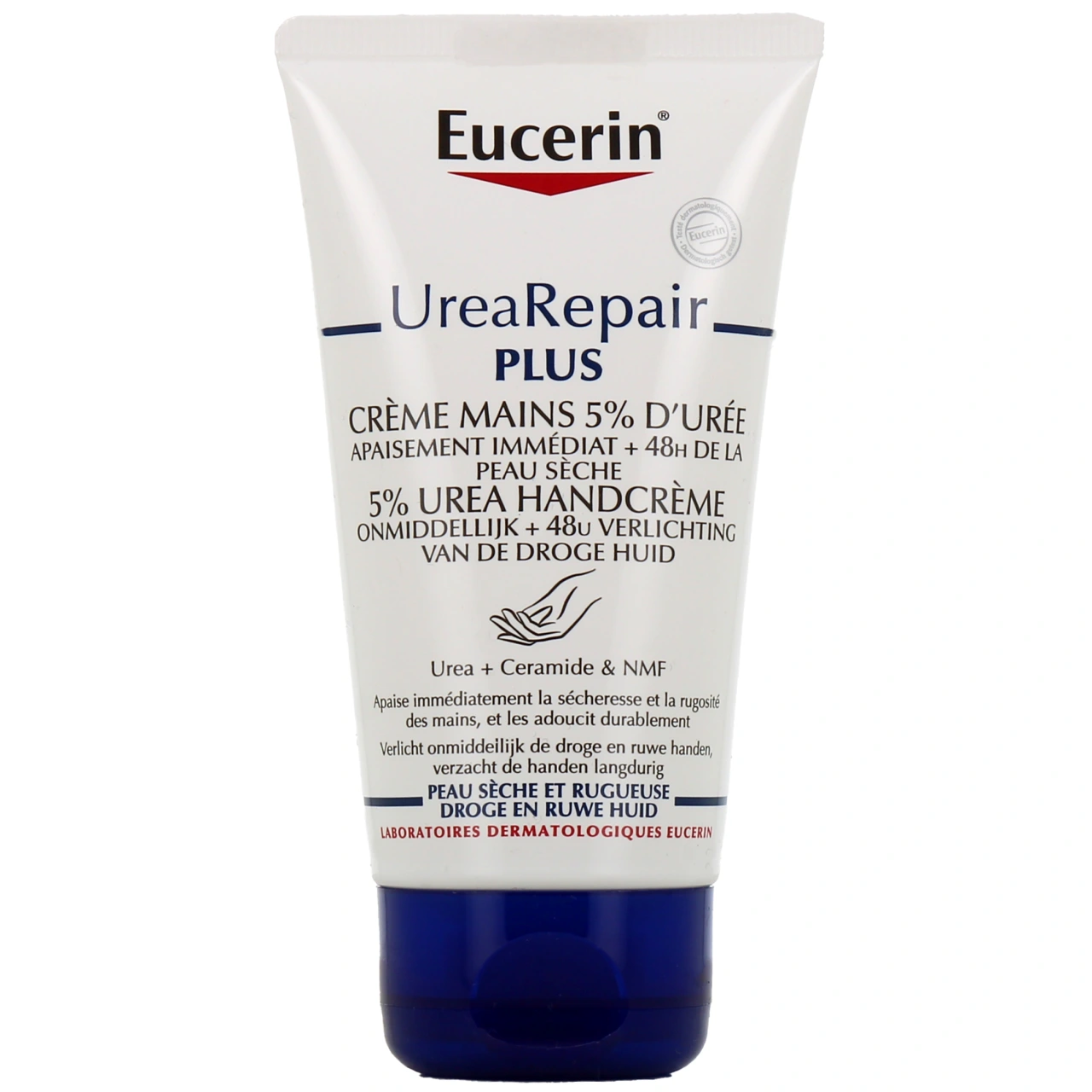 Eucerin UreaRepair Plus Crème Mains Réparatrice 5% Urée 75ml - Eucerin