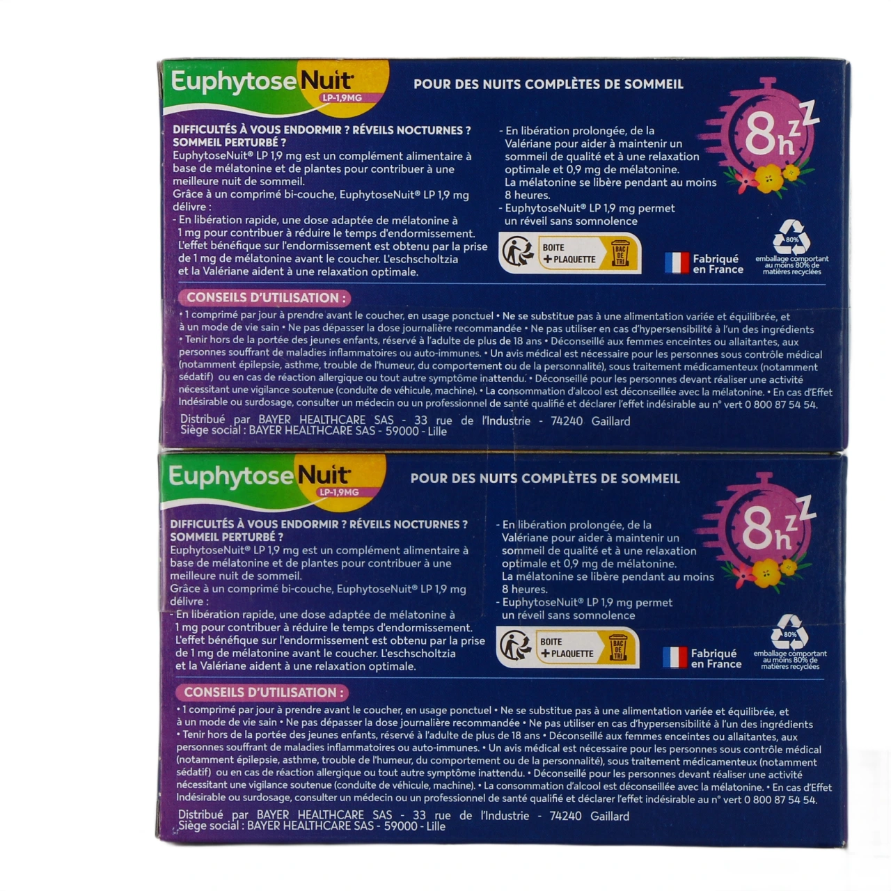 Euphytose Nuit LP 1,9mg - Vue 9