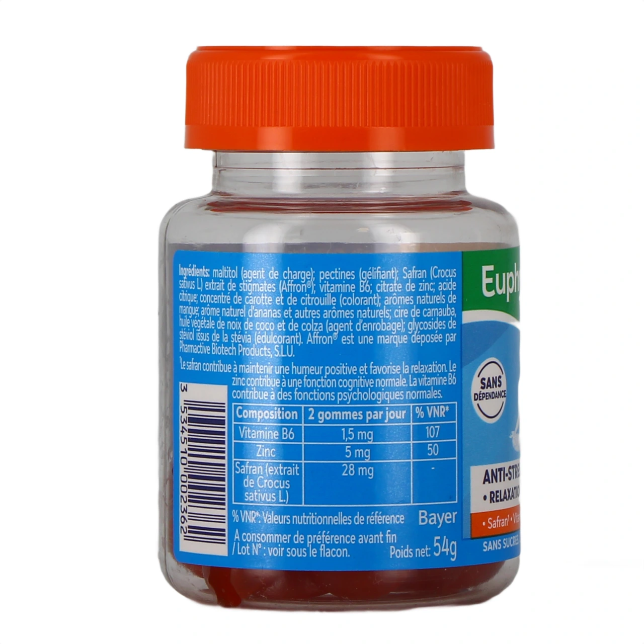 Euphytose Stress Safran - Vue 3