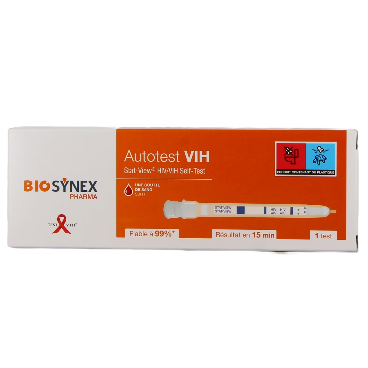 Exacto Autotest de Dépistage VIH - Vue 2