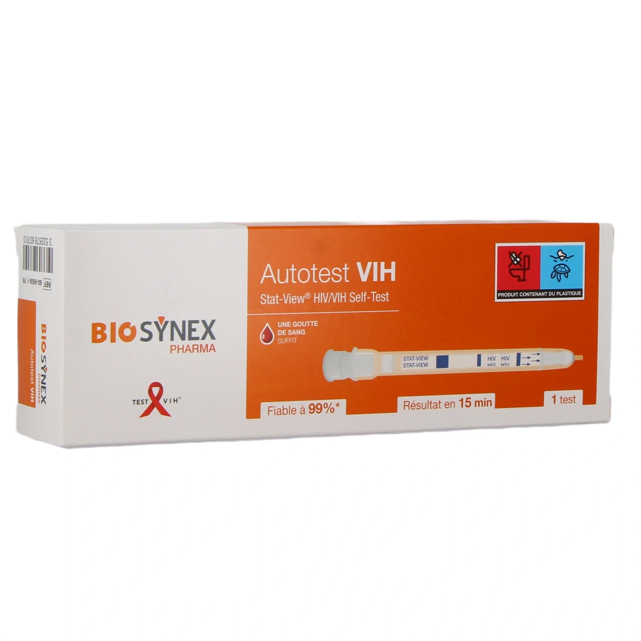 Exacto Autotest de Dépistage VIH - Biosynex