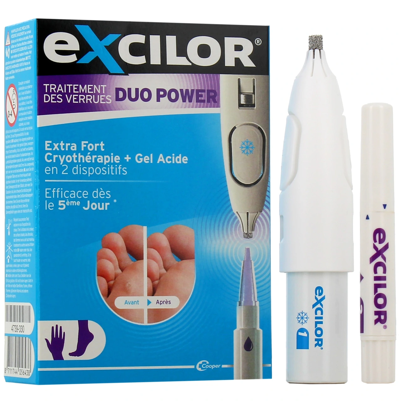 Excilor Traitement des Verrues Duo Power - Excilor