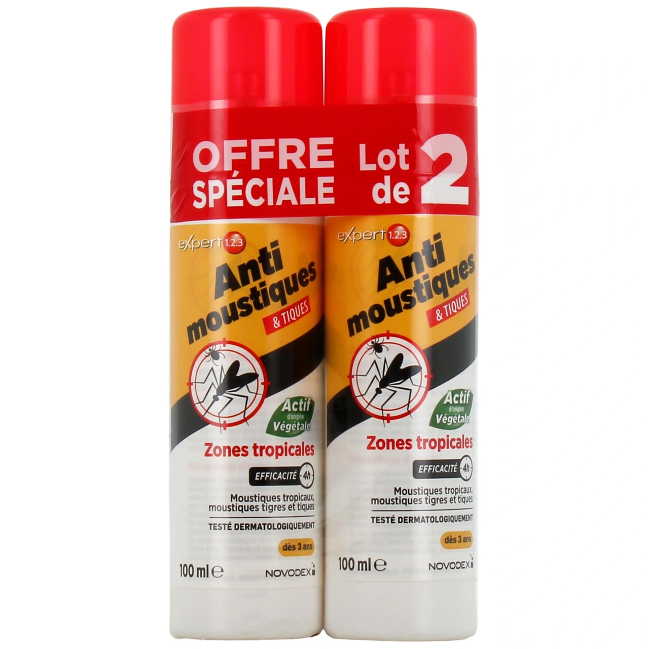 Expert 123 Anti-Moustiques et Tiques Spray - Vue 8