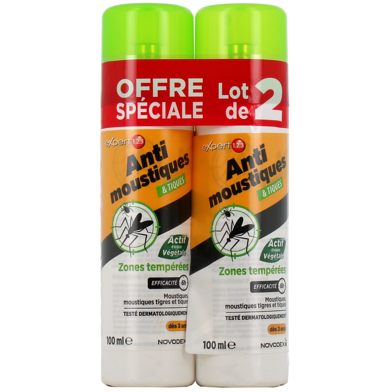 Expert 123 Anti-Moustiques et Tiques Spray - Vue 5