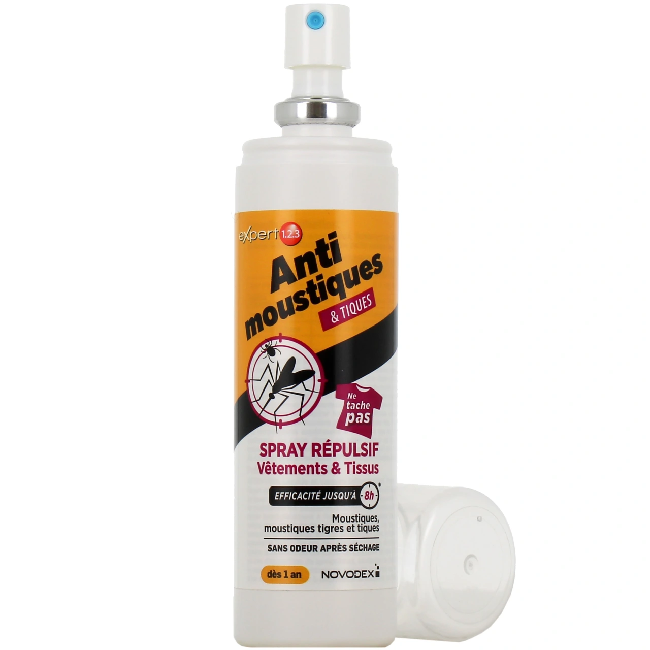Expert 123 Anti-Moustiques Vêtements et Tissus - Novodex