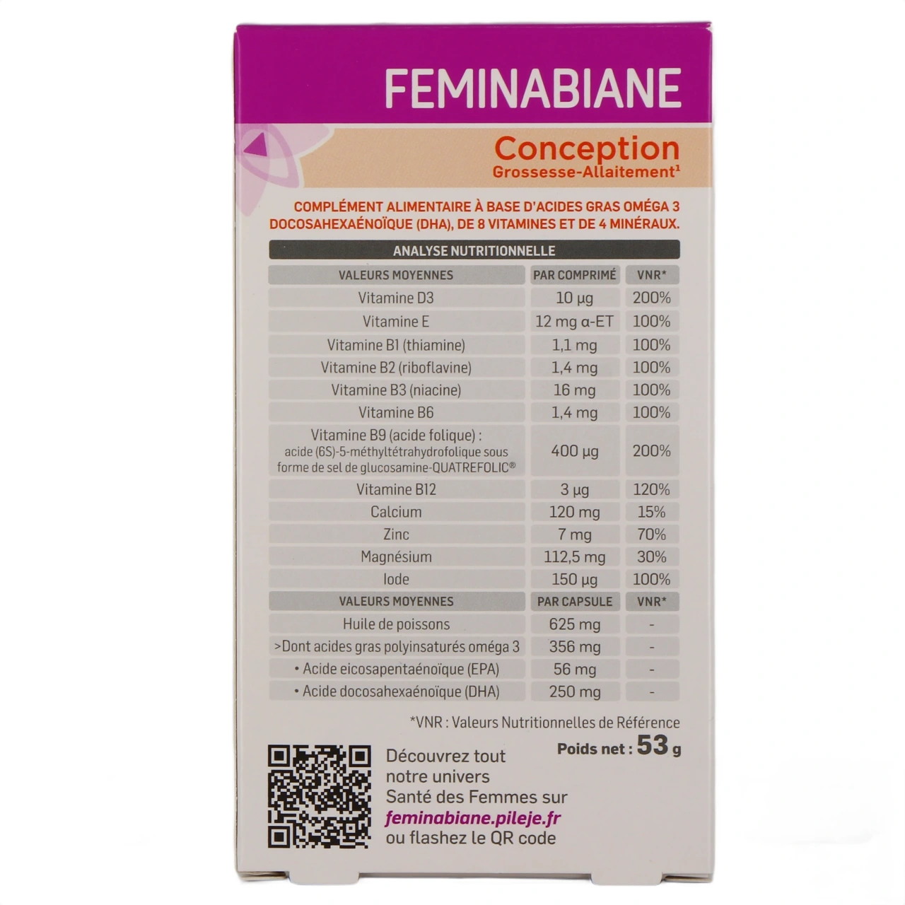 Feminabiane Conception - Vue 3