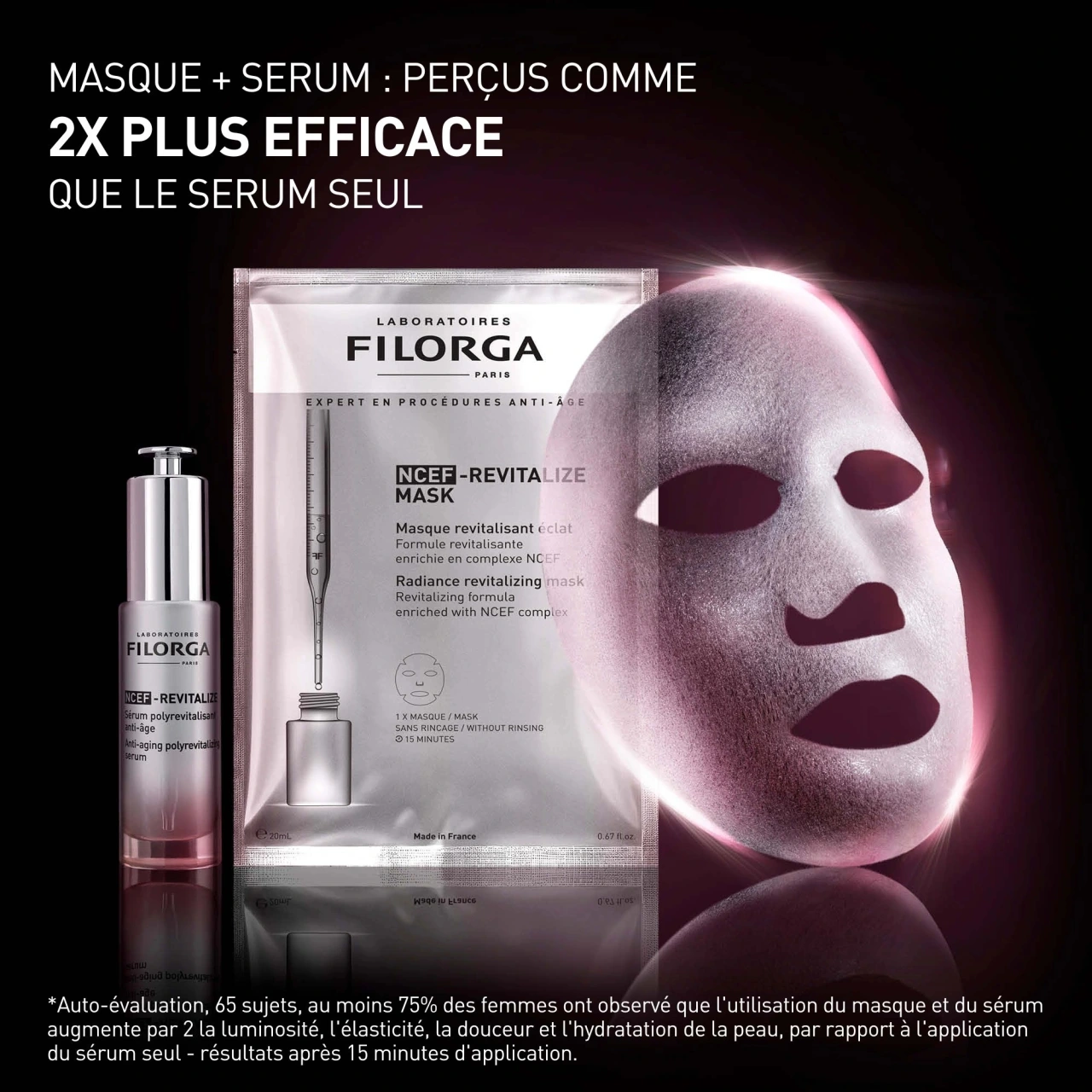 Filorga NCEF Revitalize Mask - Vue 8