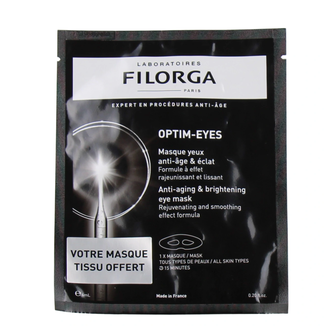 Filorga Optim-Eyes masque yeux anti-âge & éclat OFFERT - Filorga
