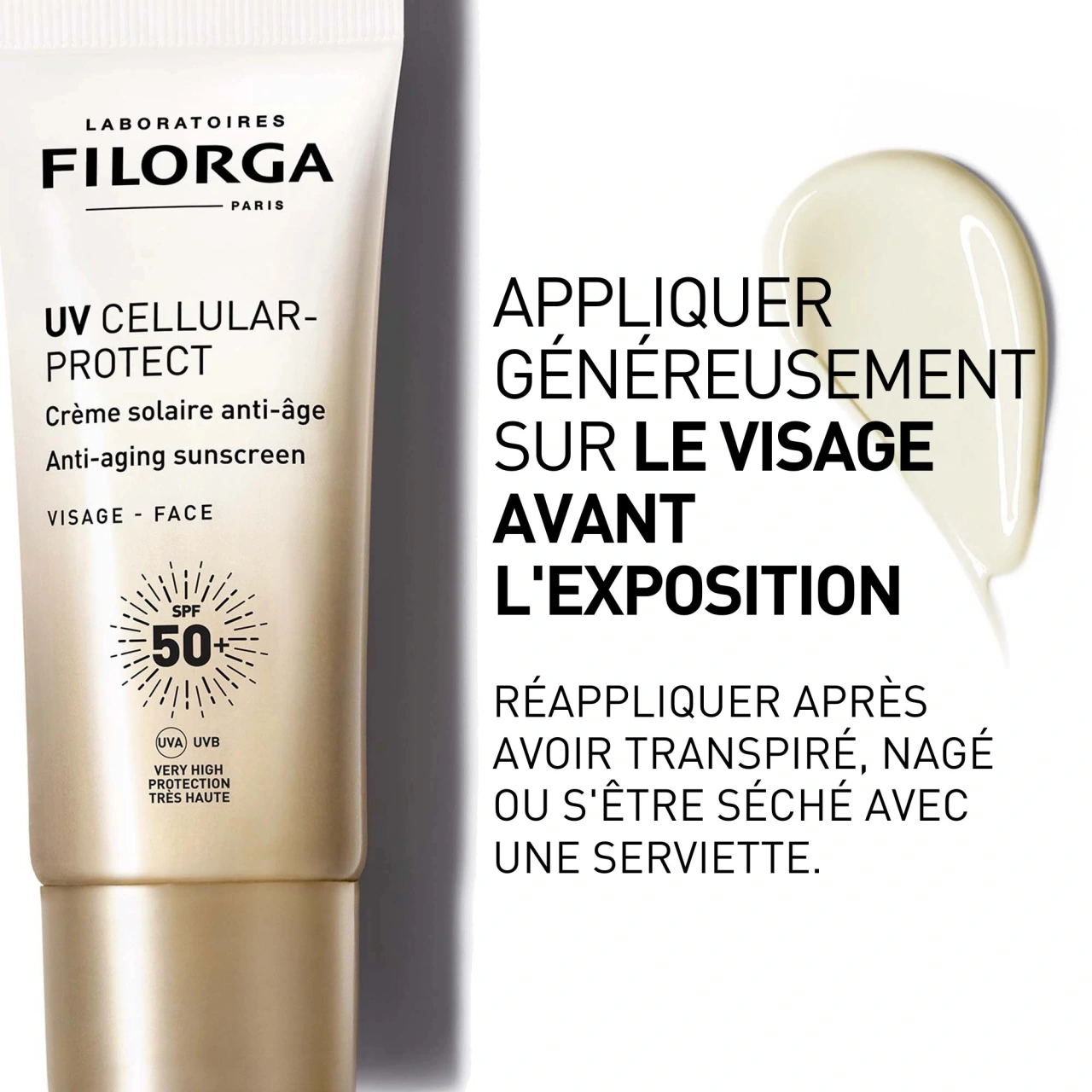 Filorga UV Cellular Protect Visage SPF50+ - Vue 4