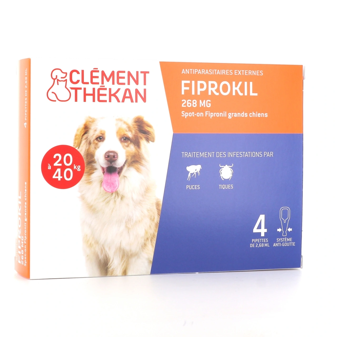 Fiprokil Chien Spot-On Antiparasitaires - Clément Thékan