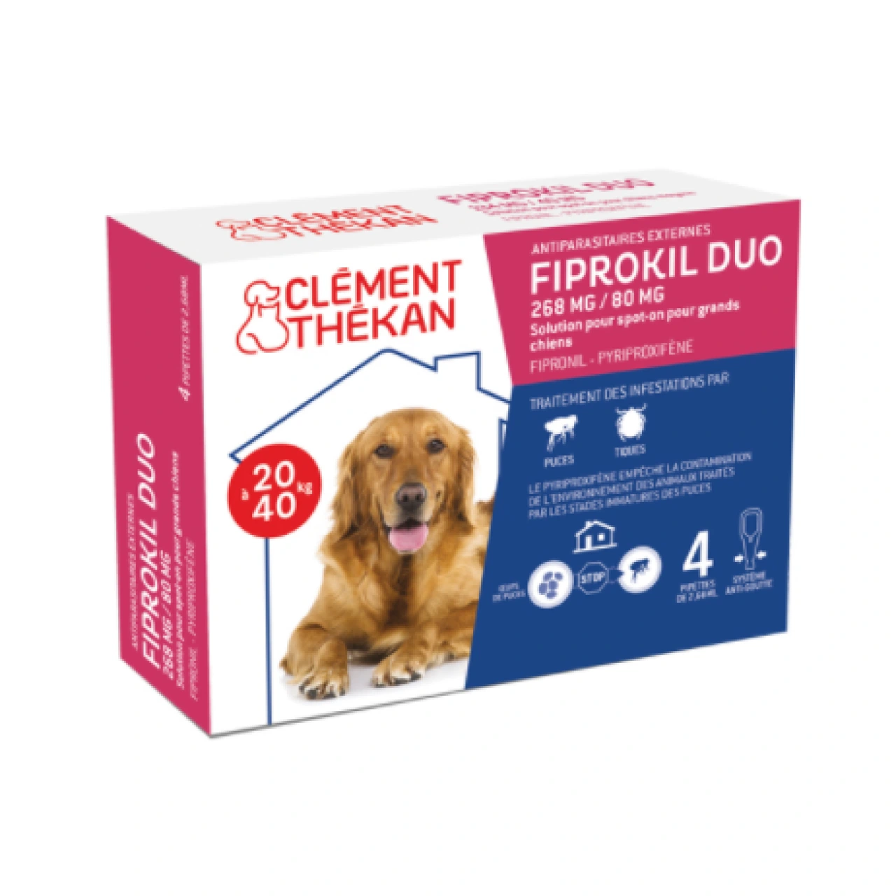 Fiprokil Duo Chien Spot-On Antiparasitaires - Vue 9