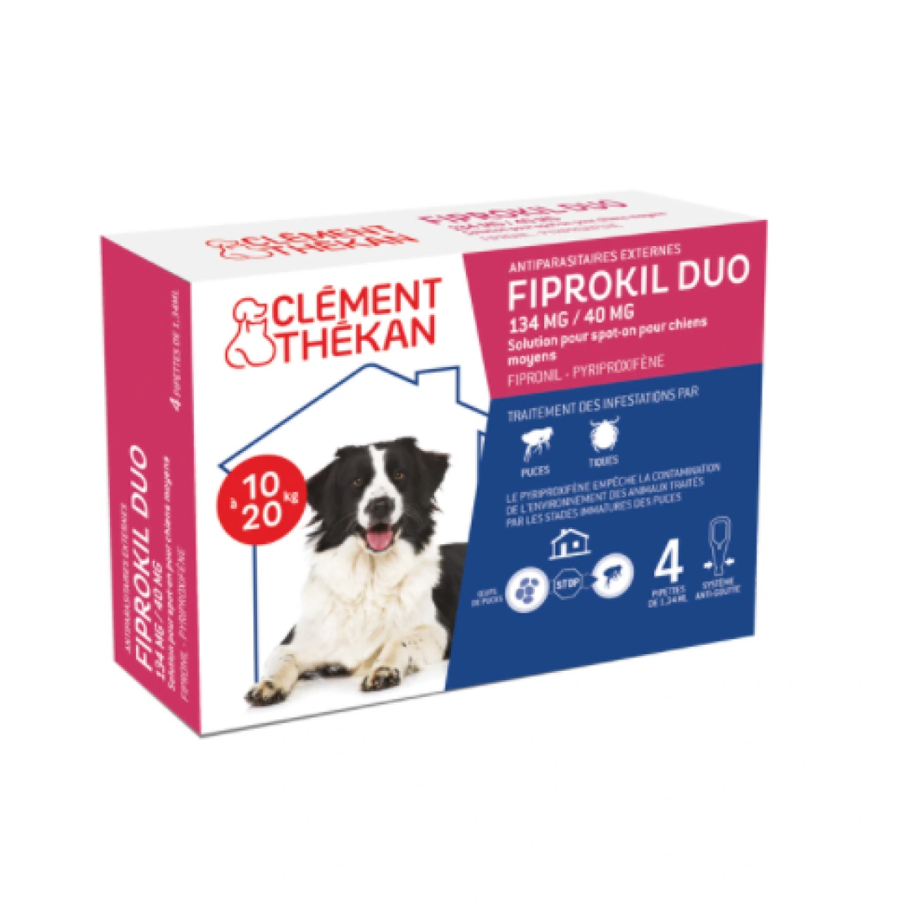 Fiprokil Duo Chien Spot-On Antiparasitaires - Vue 8