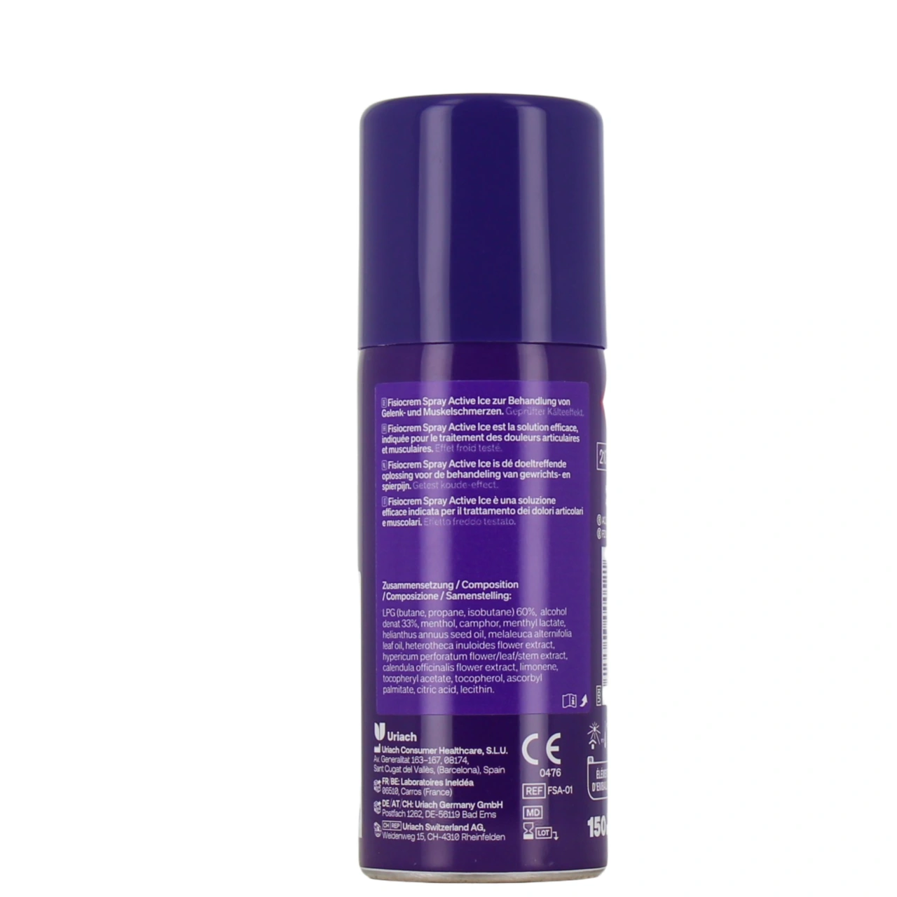 Fisiocrem Spray Active Ice - Vue 3