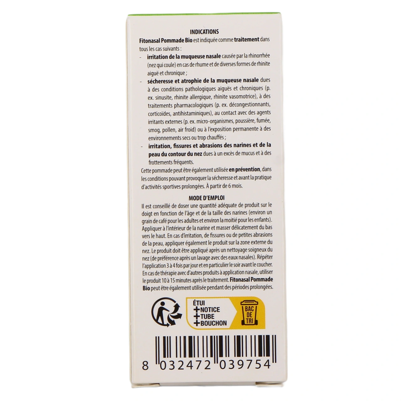 Fitonasal Pommade Bio - Vue 3