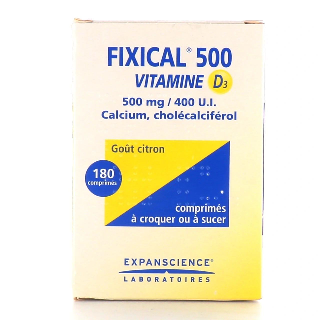 Fixical 500 Vitamine D3 500mg - Expanscience