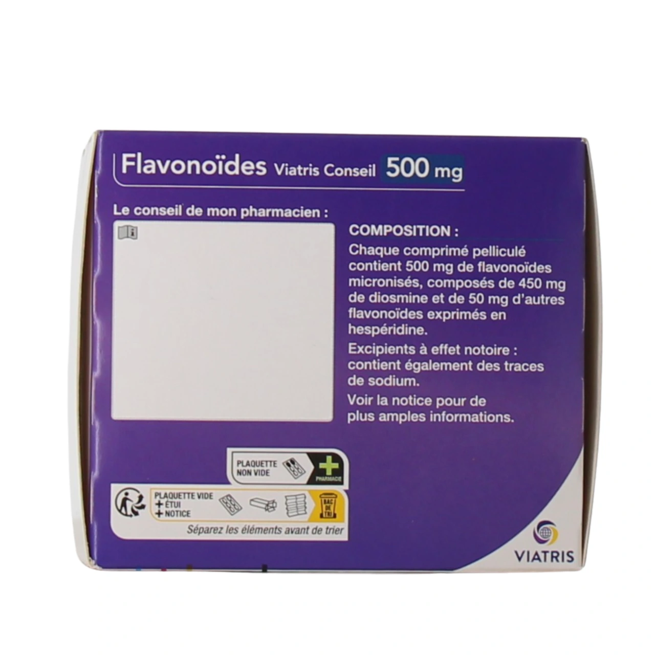 Flavonoides 500mg - Vue 5
