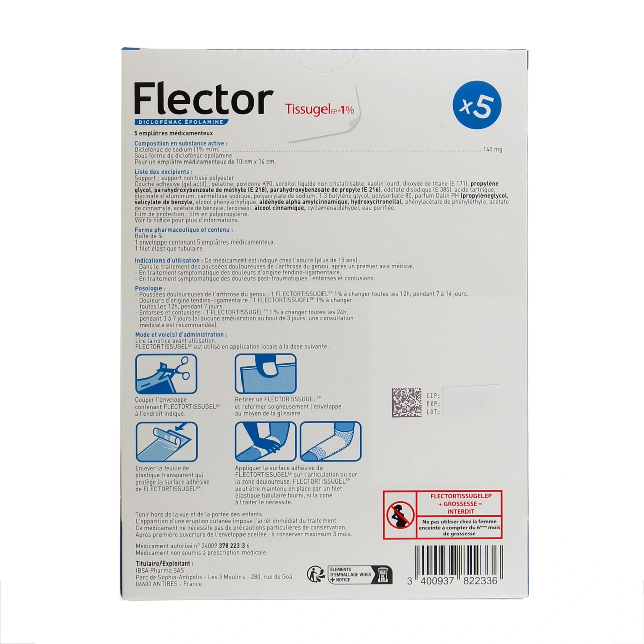 Flector Tissugel - Vue 3