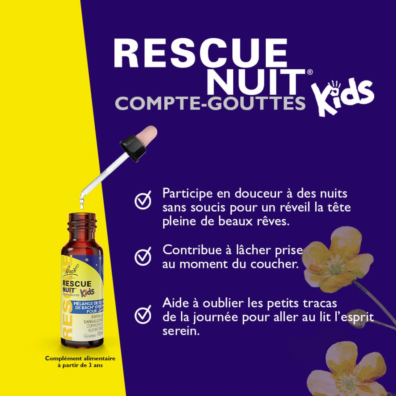 RESCUE® Kids Nuit Fleur de Bach en Gouttes - Vue 8