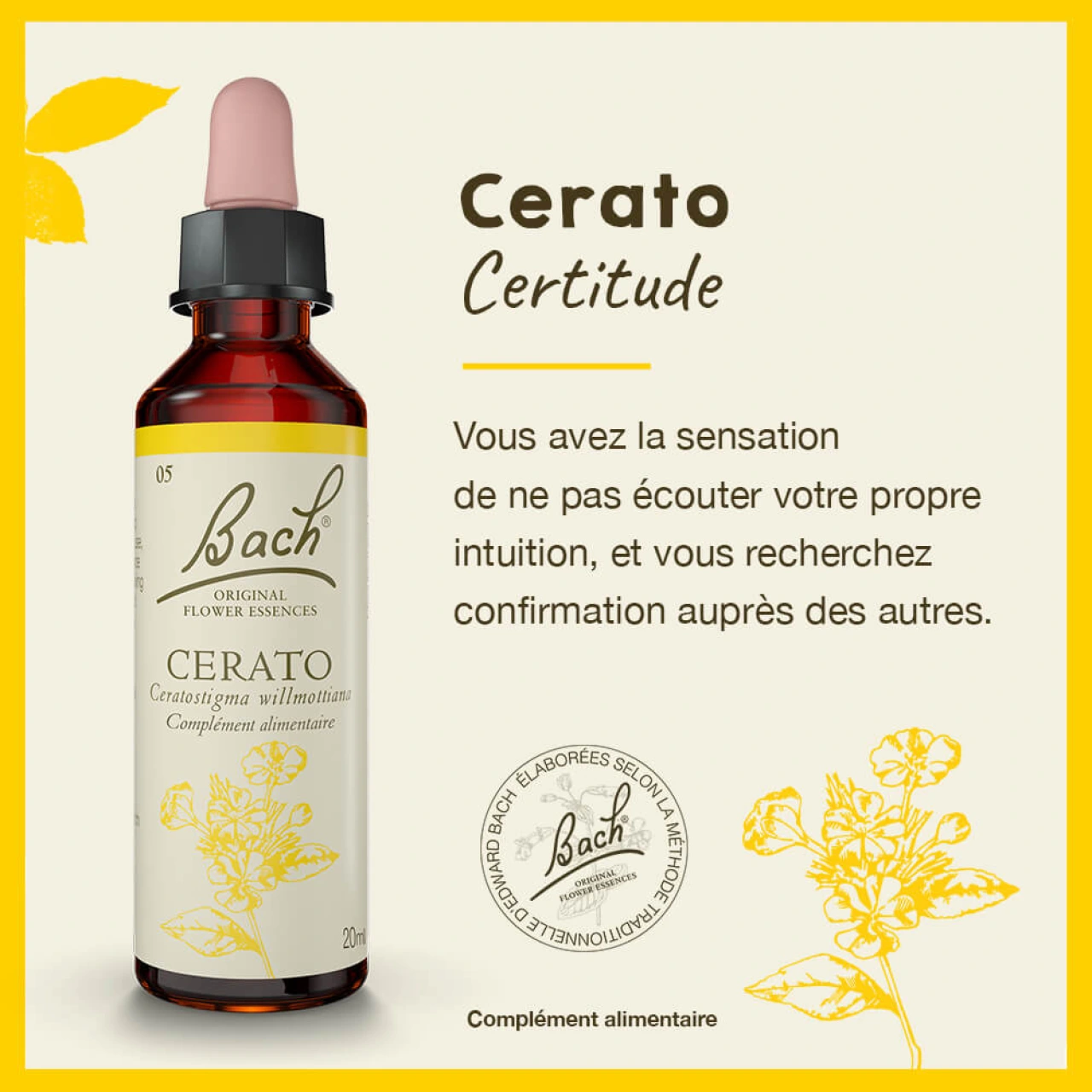 Fleurs de Bach Cerato n°5 - Vue 4
