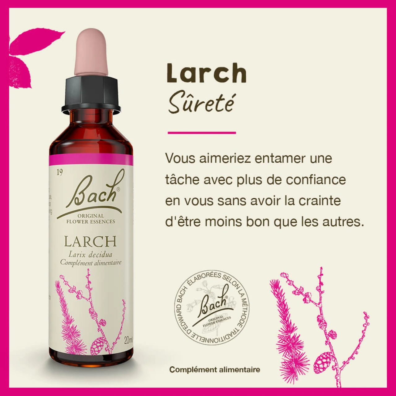 Fleurs de Bach Larch n°19 - Vue 6