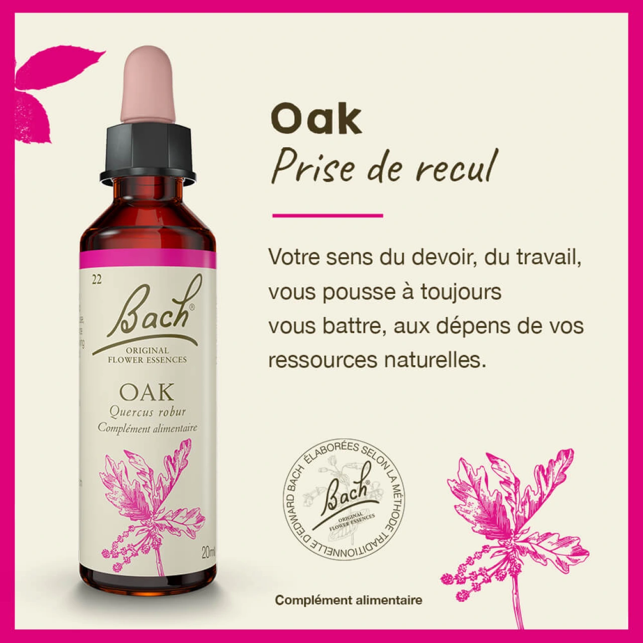 Fleurs de Bach Oak n°22 - Vue 6