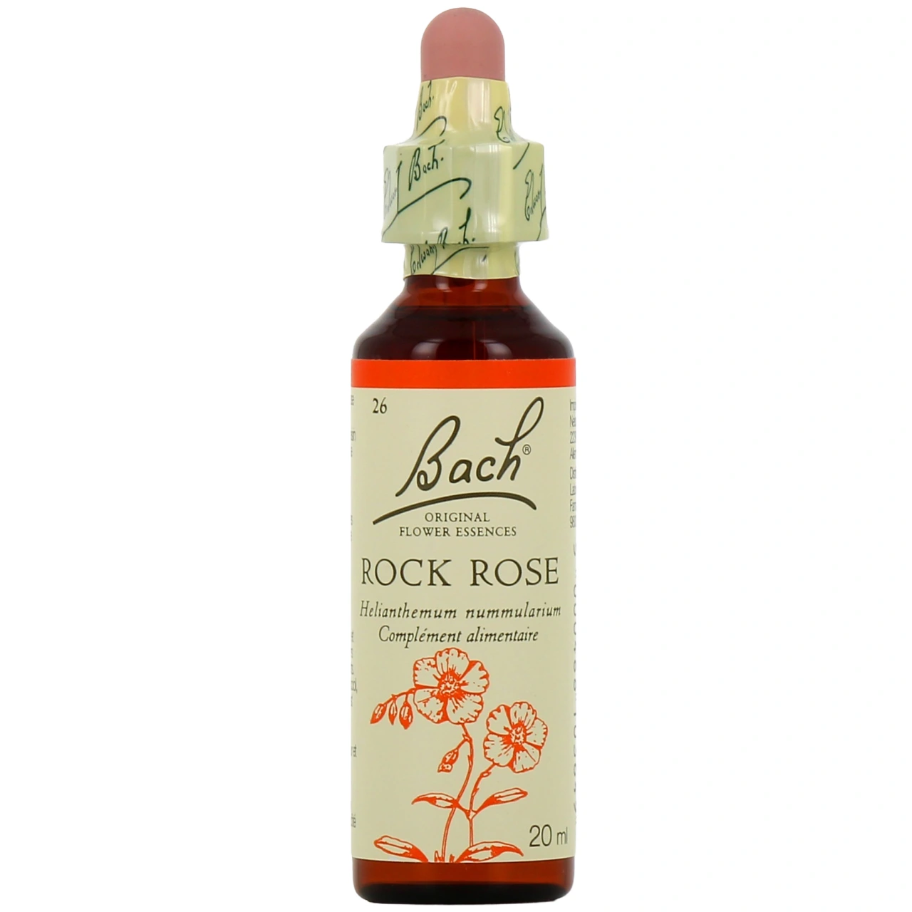 Fleurs de Bach Rock Rose n°26 - Fleurs de Bach