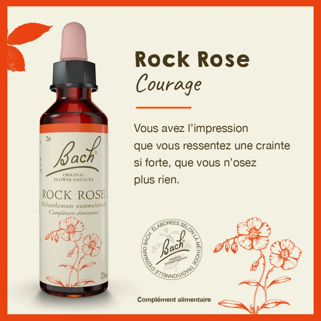 Fleurs de Bach Rock Rose n°26 - Vue 4
