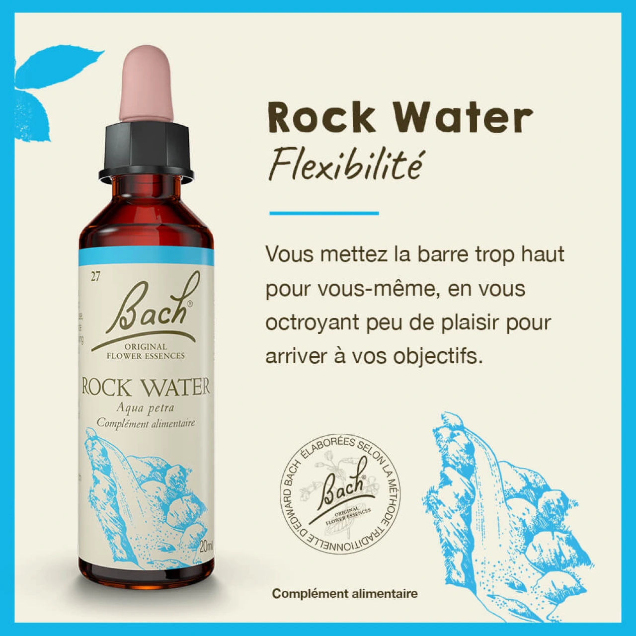 Fleurs de Bach Rock Water n°27 - Vue 4