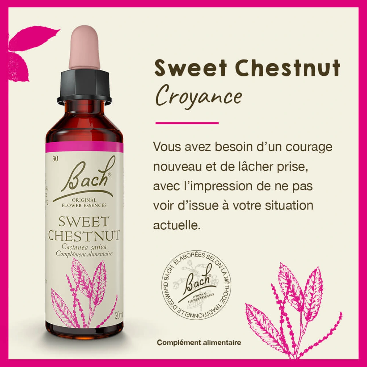 Fleurs de Bach Sweet Chestnut n°30 - Vue 4