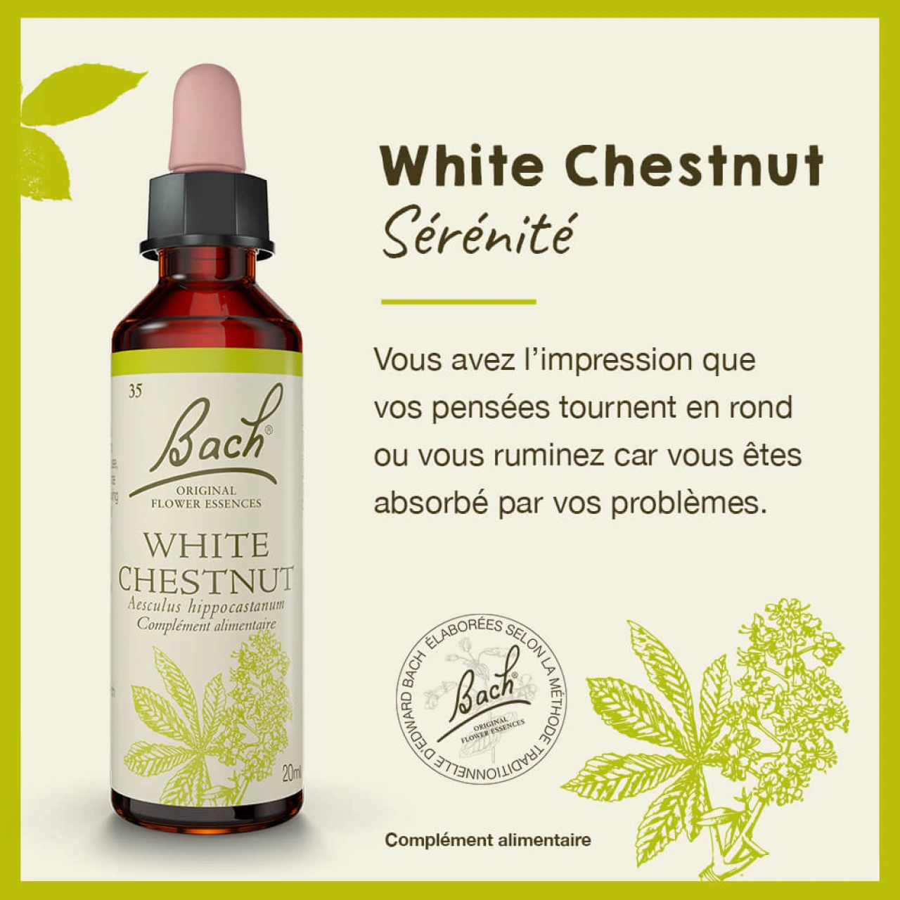 Fleurs de Bach White Chesnut n°35 - Vue 8