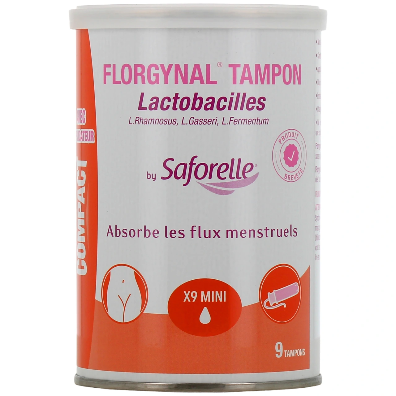 Florgynal Tampon Lactobacilles by Saforelle - Vue 16