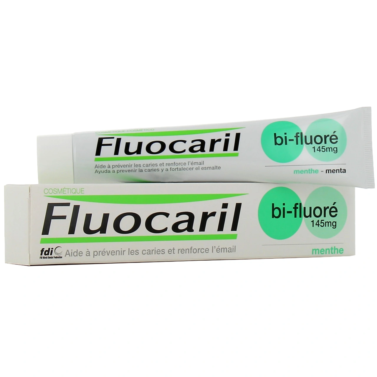Fluocaril Dentifrice Bi-Fluoré Menthe 145 mg - Fluocaril