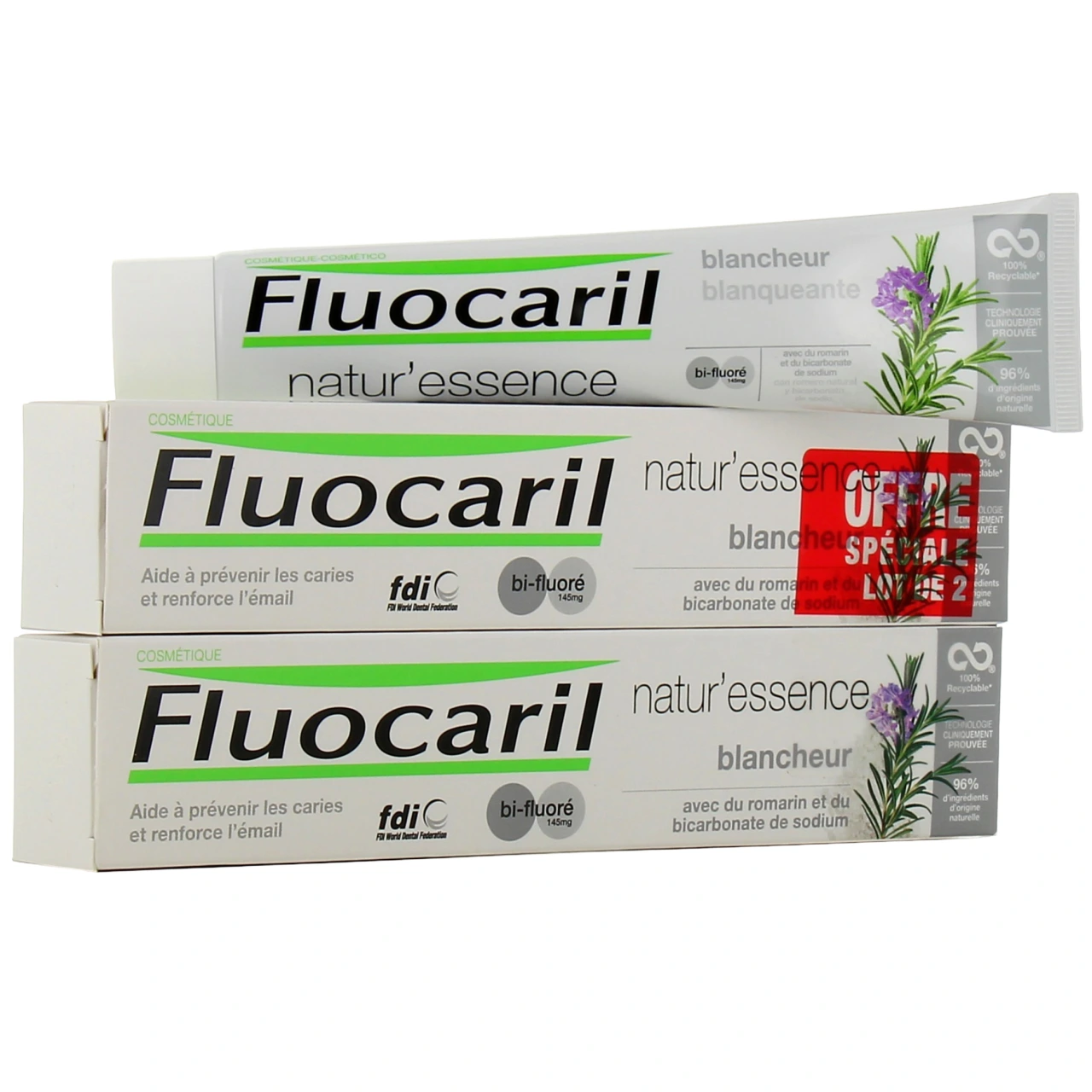 Fluocaril Natur'essence Dentifrice Blancheur - Vue 4