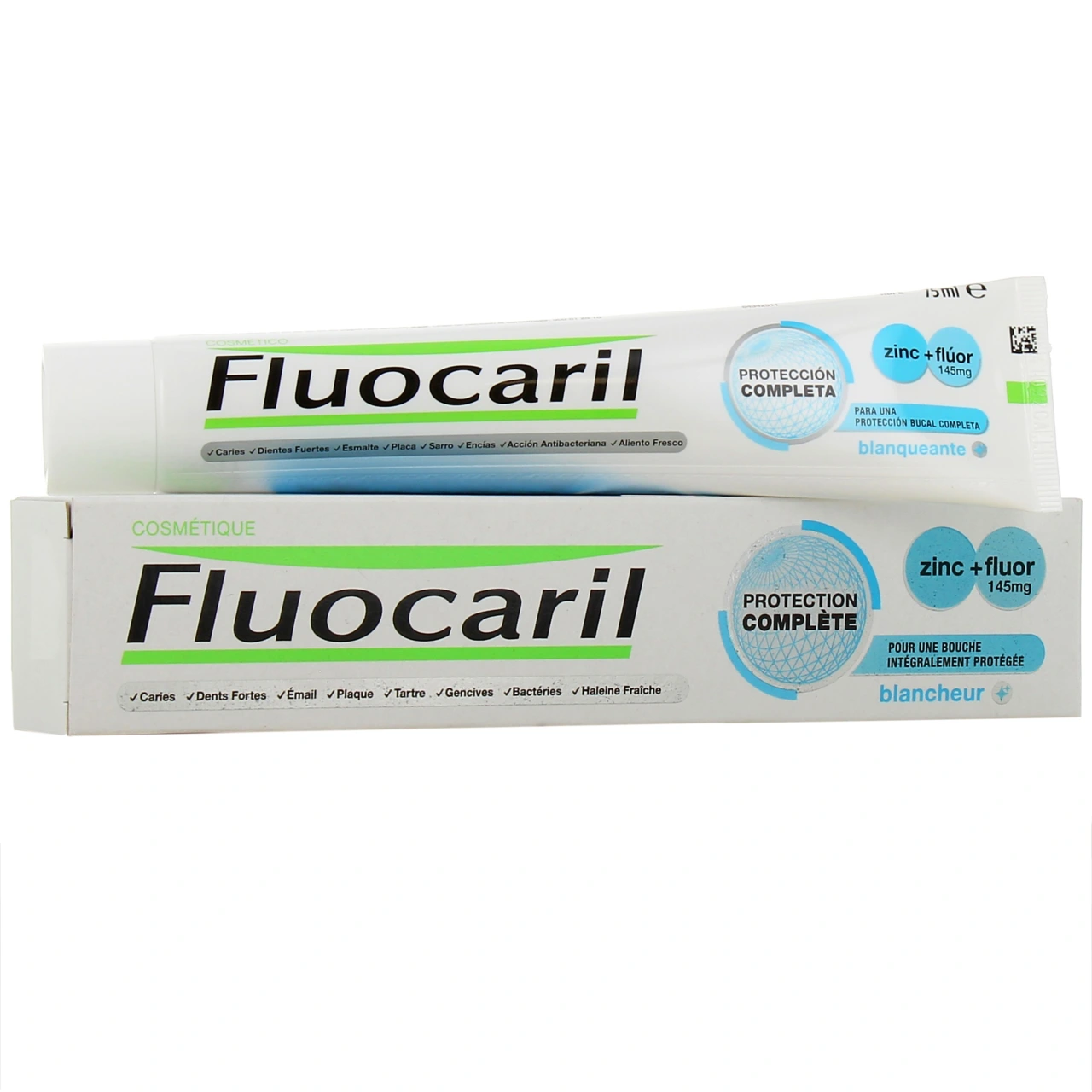 Fluocaril Protection Complète Dentifrice Zinc + Fluor - Fluocaril