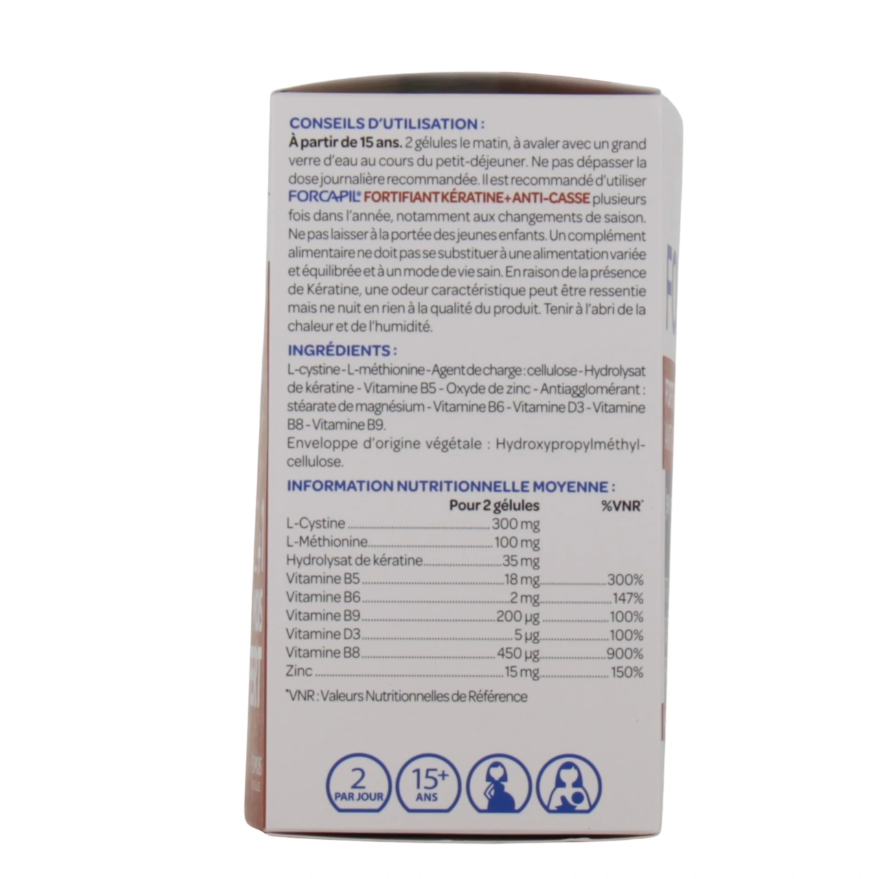Forcapil Fortifiant Kératine+ - Vue 6