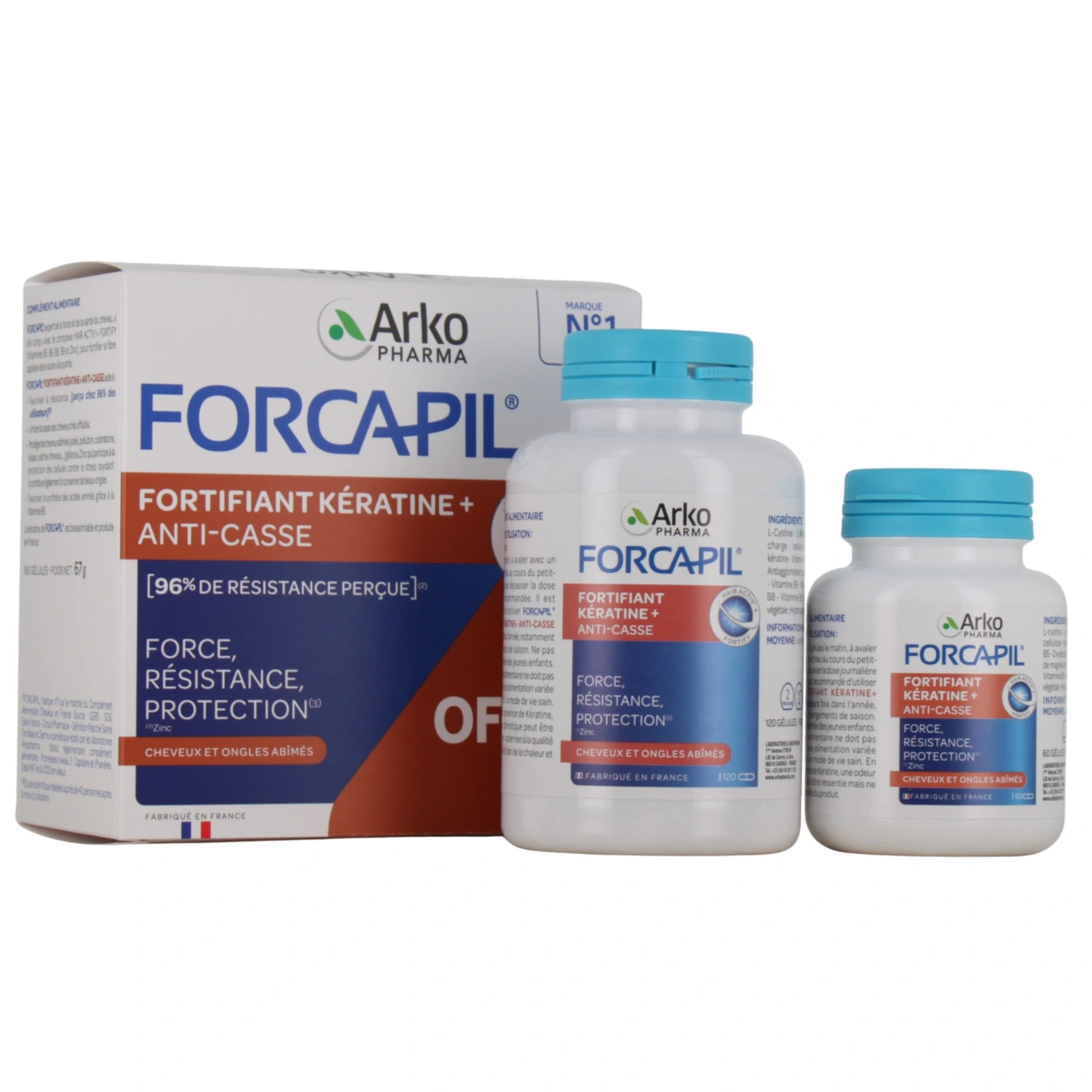 Forcapil Fortifiant Kératine+ - Vue 4