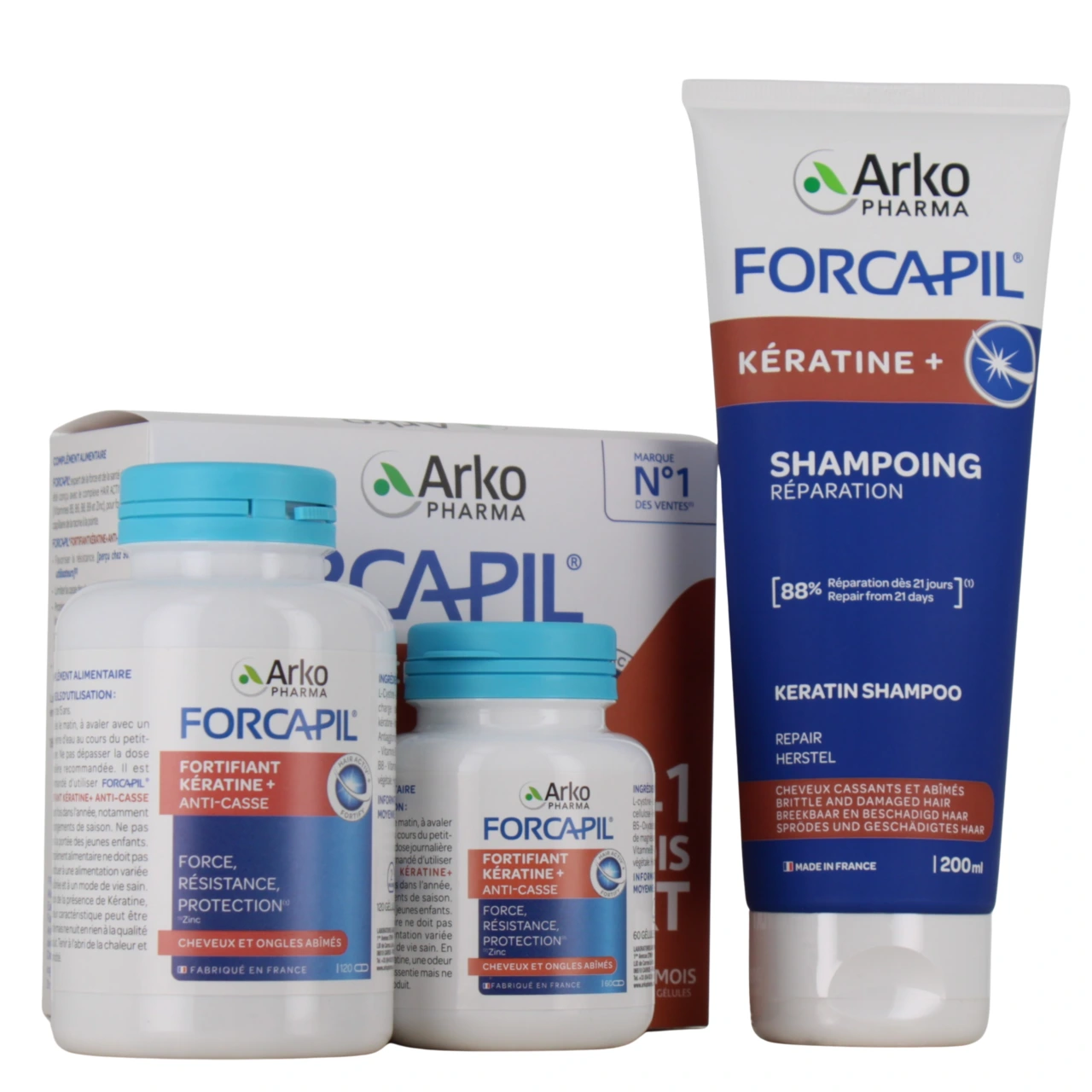 Forcapil Fortifiant Kératine+ - Vue 8
