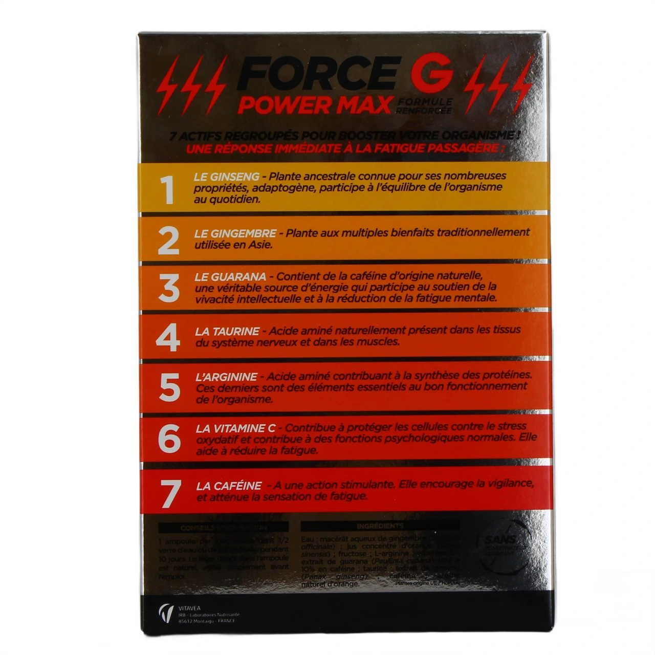 Force G Power Max Formule Renforcée - Vue 3