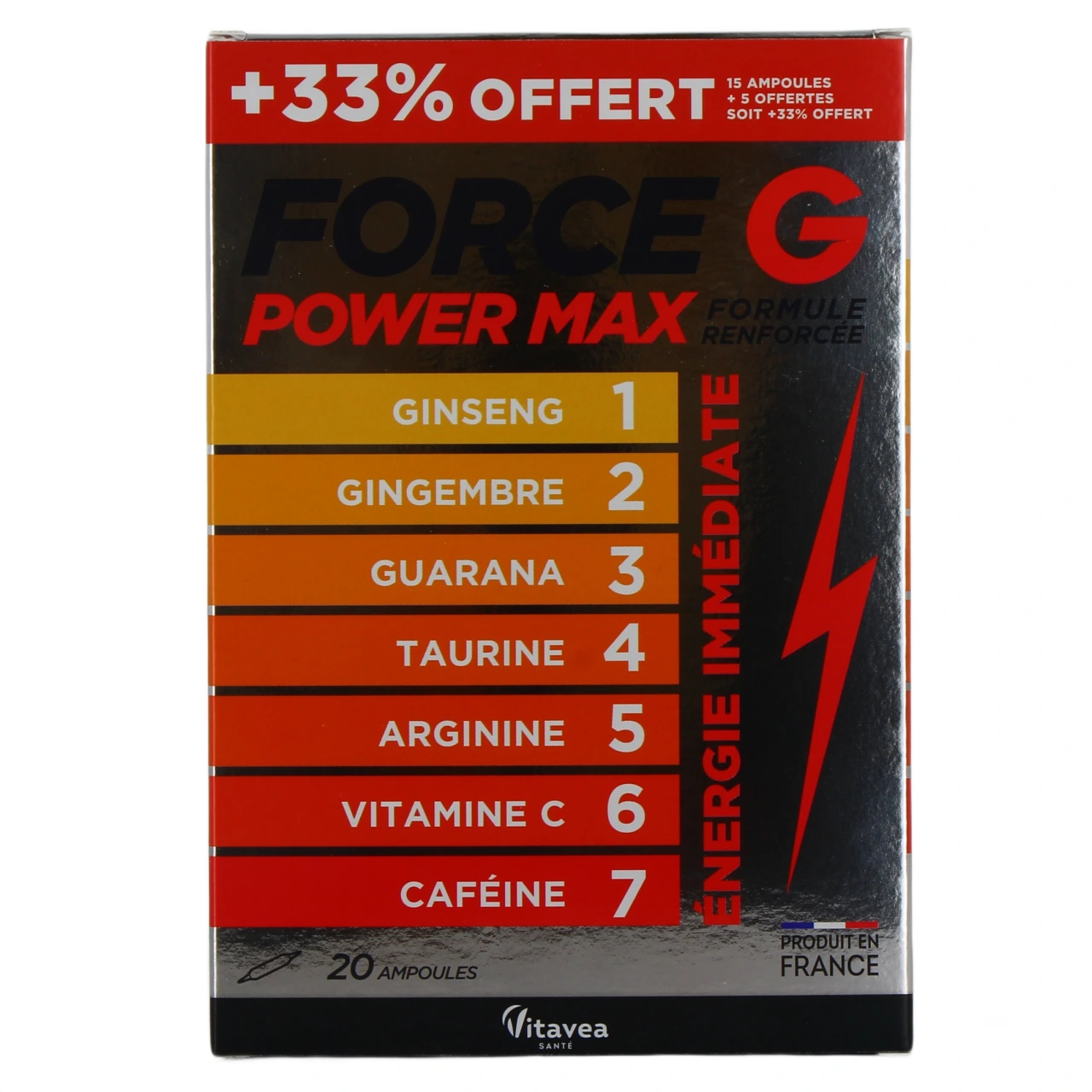 Force G Power Max Formule Renforcée - Vue 2