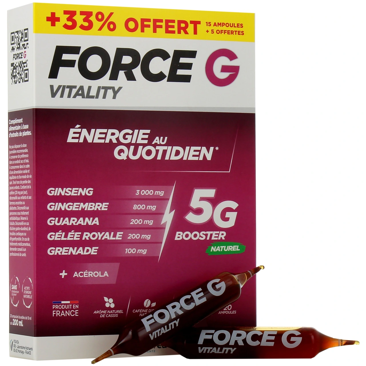 Force G Vitality - Nutrisanté