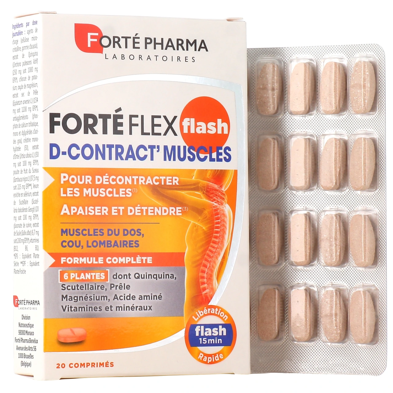 Forté Flex Flash D-Contract' Muscles - Forte Pharma