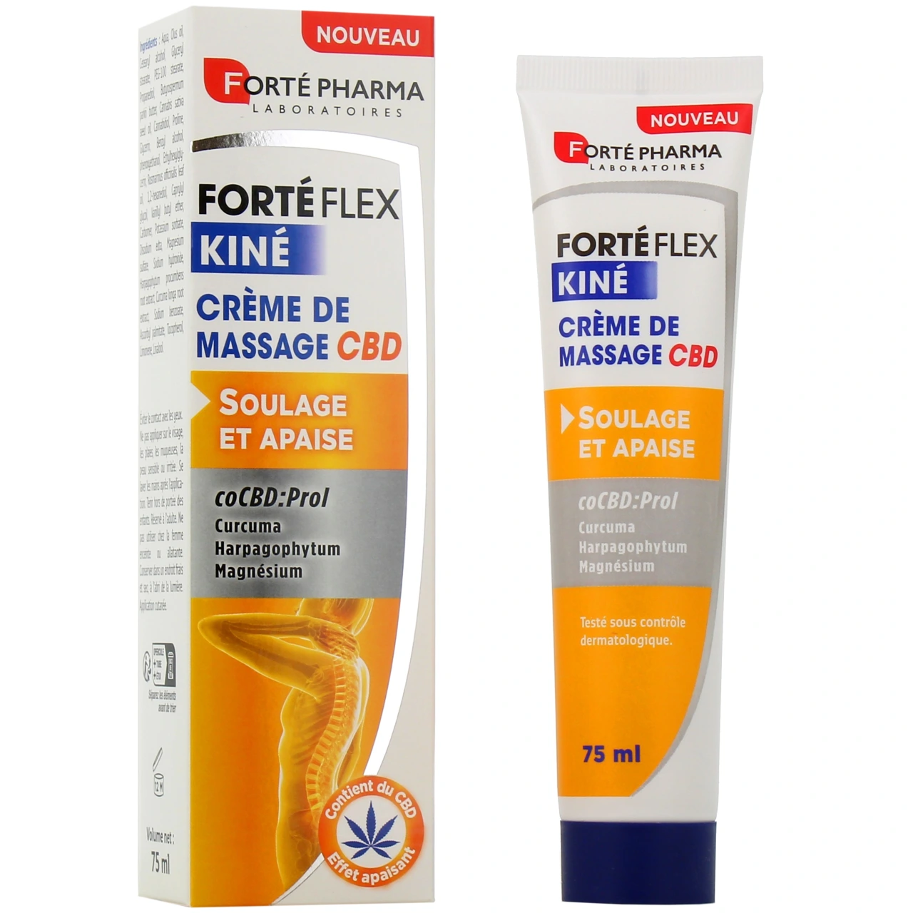 Forté Flex Kiné Crème Massage CBD - Forte Pharma