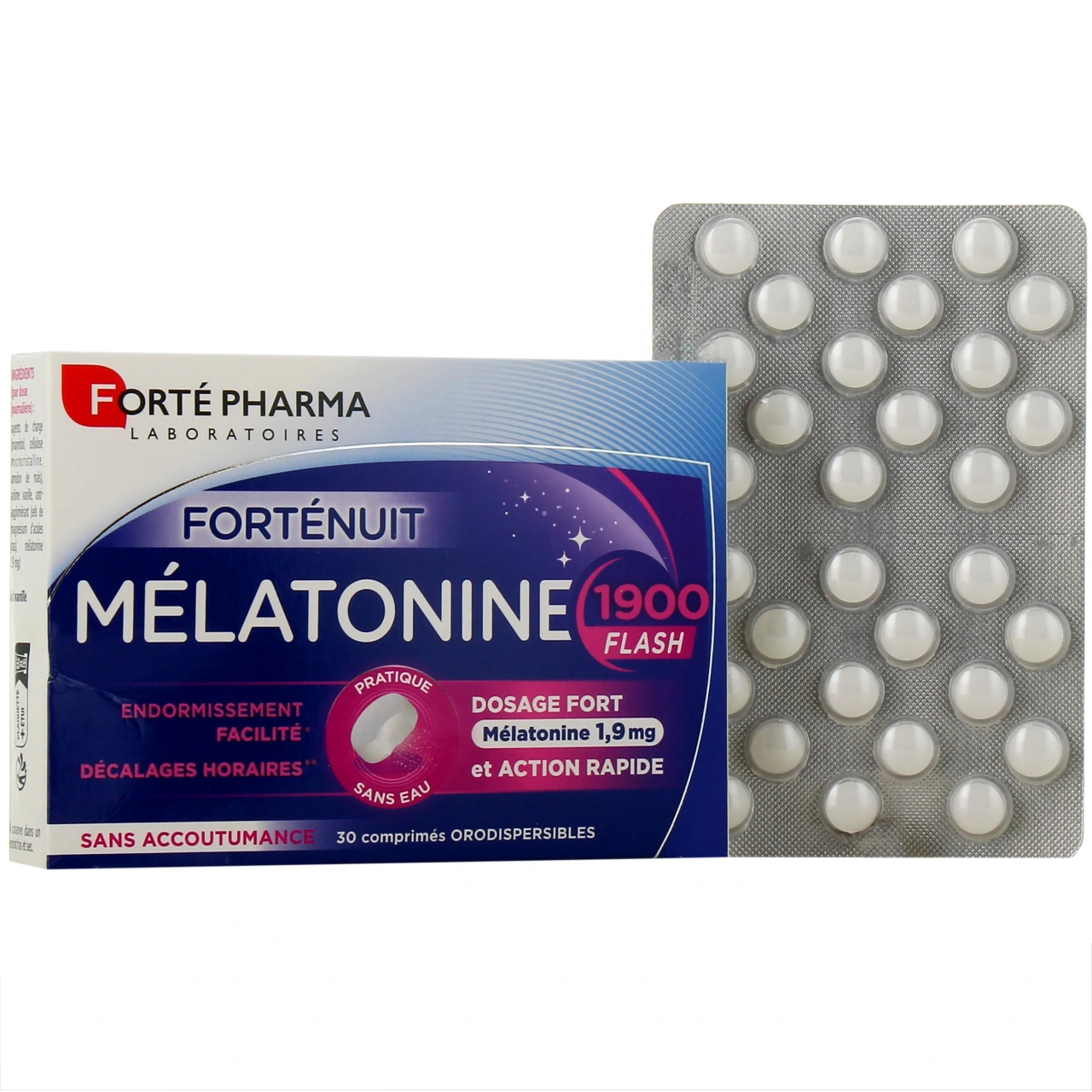Forté Nuit Mélatonine 1900 Flash - Forté Nuit